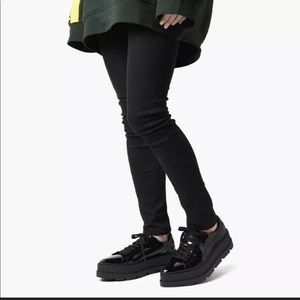 NEW PUMA FENTY BY RHIANNA. POINTY LEATHER PLATFORM